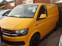 Used VW T6 Highline 2018 Yellow Van