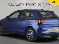 Used VW Polo Life 95 HP (69 kW) 2023 Blue Hatchback