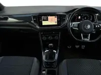 Used VW T-Roc R-line 150 HP (110 kW) 2018 Yellow SUV