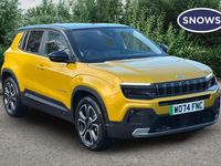 Used Jeep Avenger EV Summit 114 kW (156 HP) 2025 Yellow SUV