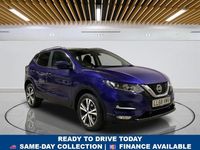 Used Nissan Qashqai N-Connecta 115 HP (84 kW) 2018 Blue SUV