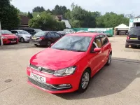 Usado VW Polo SE 2016 Vermelho Citadino