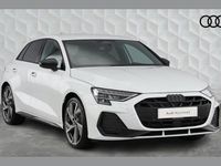 Used Audi A3 Black Edition 150 HP (110 kW) 2025 White Hatchback
