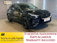Used Jaguar E-Pace R-Dynamic 180 HP (132 kW) 2018 Black SUV