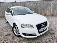 Used Audi A3 Sportback Design 105 HP (77 kW) 2012 White Hatchback