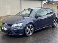 Used VW Golf VII R 300 HP (220 kW) 2015 Blue Hatchback