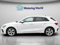 Begagnad Audi A3 Sportback e-tron S-Line 204 HK (150 kW) 2022 Vit Halvkombi