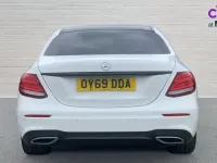 Used Mercedes E220 AMG line 194 HP (142 kW) 2019 White