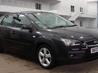 Used Ford Focus Zetec 2007 Black Hatchback