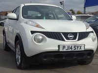 Used Nissan Juke Visia 94 HP (69 kW) 2014 White SUV