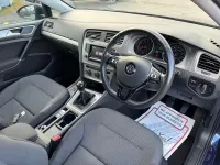 Used VW Golf VII Match 2015 Blue Hatchback