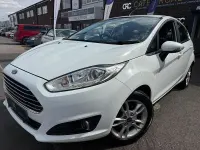 Used Ford Fiesta Zetec 100 HP (73 kW) 2016 White Hatchback