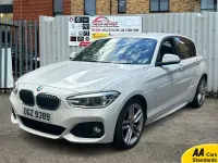 Used BMW 120 M Sport 177 HP (130 kW) 2016 White Hatchback