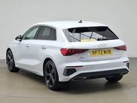 Used Audi A3 S-Line 110 HP (80 kW) 2023 White Sedan