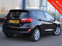 Used Ford Fiesta Titanium 125 HP (91 kW) 2022 Black Hatchback