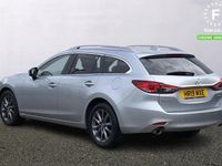 used Mazda 6 TOURER 2.0 SE-L Nav+ 5dr [Front and rear parking sensors,Blind spot monitoring with rear cross traffic alert,Lane keep assist system,Steering wheel mounted audio controls,Electrically adjustable/heated/auto power folding door mirrors,17"Alloy