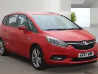 Used Vauxhall Zafira SRi 2017 Red MPV