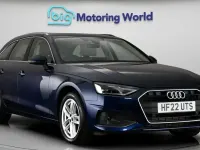Used Audi A4 150 HP (110 kW) 2021 Blue Estate