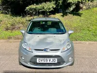 Second-hand Ford Fiesta Titanium 96 CP (70 kW) 2009 Argintiu Hatchback