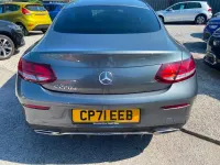 Used Mercedes C220 AMG line 194 HP (142 kW) 2022 Grey Coupe