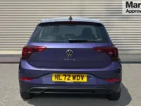 Used VW Polo Life 95 HP (69 kW) 2022 Purple Hatchback