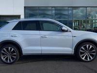 Used VW T-Roc R-line 150 HP (110 kW) 2021 White silver SUV