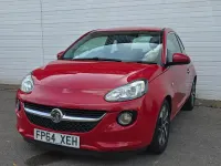 Used Vauxhall Adam Jam 70 HP (51 kW) 2014 Red Hatchback