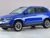 Used Skoda Karoq SE Drive 150 HP (110 kW) 2021 Blue SUV