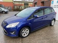 Used Ford Grand C-Max Zetec 115 HP (84 kW) 2015 Blue MPV