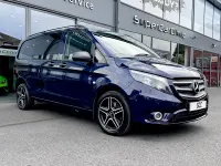 Usado Mercedes Vito 2017 Azul Van