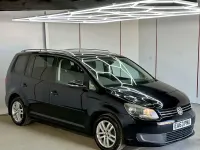 Used VW Touran SE 105 HP (77 kW) 2013 Black MPV