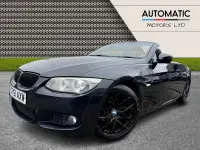 Begagnad BMW 320 Cabriolet Sport Line 2011 Svart Cab
