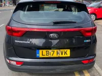 Used Kia Sportage 115 HP (84 kW) 2017 Black SUV