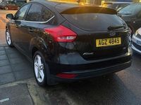 Used Ford Focus Zetec 100 HP (73 kW) 2015 Black Hatchback