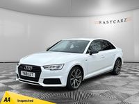 Used Audi A4 Black Edition 2018 White Sedan