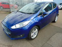 Used Ford Fiesta Zetec 82 HP (60 kW) 2016 Blue Hatchback