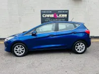 Used Ford Fiesta Zetec 85 HP (62 kW) 2018 Blue Hatchback