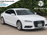 Used Audi A7 Advanced 2015 White Hatchback