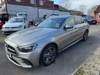 Used Mercedes E300 AMG line 2021 Silver Sedan