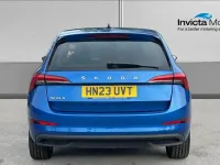 Used Skoda Scala SE L 110 HP (80 kW) 2023 Blue Hatchback