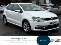 Used VW Polo Match 2016 White Hatchback
