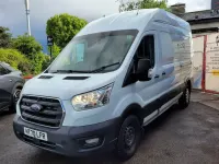 Usado Ford Transit Trend 130 HP (95 kW) 2021 Branco Van