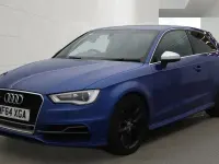Used Audi S3 Sportback Premium 300 HP (220 kW) 2014 Blue Hatchback