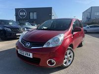 Used Nissan Note N-TEC 88 HP (64 kW) 2012 Red Hatchback