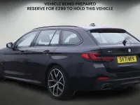 Used BMW 530 M Sport 286 HP (210 kW) 2021 Black Estate