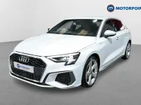 Used Audi A3 S-Line 2023 White Sedan