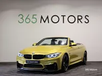 Used BMW M4 Cabriolet Shadowline 431 HP (317 kW) 2015 Yellow Cabriolet