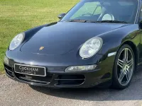 Begagnad Porsche 911 2008 Svart Cab