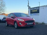 Used Ford Fiesta Zetec 70 HP (51 kW) 2018 Red Hatchback