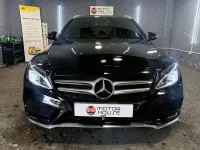 Używany Mercedes C220 AMG line 170 KM (125 kW) 2016 Czarny Kombi